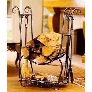 나무 장작 바구니 장작랙 장비 보관 인테리어 거치대