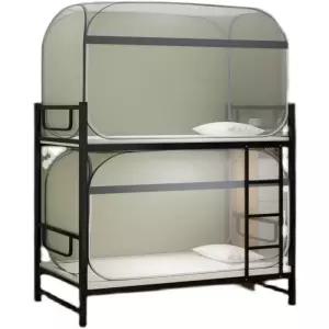 벙커침대모기장 이층 접이식 기숙사 학생 방충망 텐트