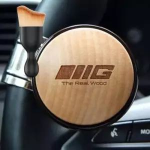 [CAR] 파워 보조 나무 핸들 세트 봉 손잡이 다용도 먼지 차량 자동차 브러쉬 운전대