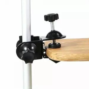 조명기기 C형 듀얼 클램프 마운트 거치대 촬영장비 DS 액션캠 어댑터 마운트