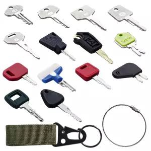 계약자 중장비 키 건설 장비 멀티 세트는 대부분의 주요 제조업체에 적합합니다 도저 로더 존 디어 CAT