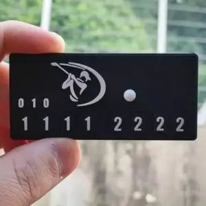 [CAR] 전화번호판 스탠드형 연락처 주차알림판 차량 거치대