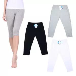 여성 7부 인견 레이온 레깅스 쫄반바지 쫄바지 국산 요가복바지