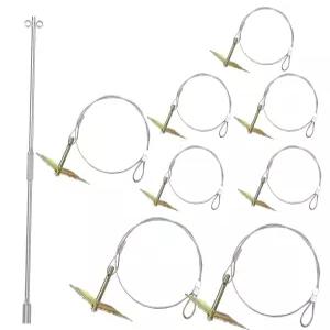 리시우진 36인치 접지 앵커 2000파운드 고정 용량 창고 키트 드라이빙 로드 후크 포함 온실 카포트 가제보