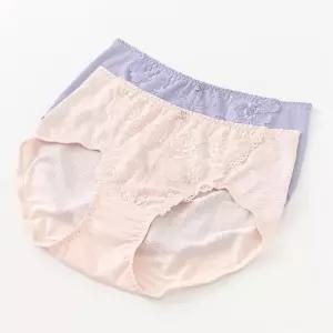 [제임스딘]제임스딘 여자 인견 여름 팬티 레이스 맥시 여 삼각팬티 2매세트