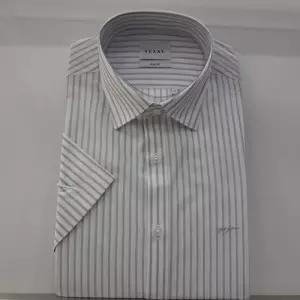 [예작]예작 23S/S 구김적은 반팔셔츠 빅스트라이프 슬림핏 YJ3MBS263GY_SC