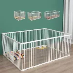 [반려] 펜스 반려견 실내 울타리 강아지 용품 동물 메쉬 이동식 펫도어 조립형 안전문 애완 대형