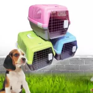 [반려] 고양이 차량용 이동장 더블도어 강아지 켄넬 하드 M