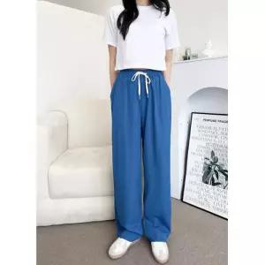 [리빌모아]여자 와이드 냉감 밴딩 팬츠 카고바지 츄리닝 조거팬츠 밴딩팬츠 와이드팬