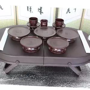 성묘 제기 이동식 캠핑용 플라스틱 휴대용 제기 접이식 가방 야외 가정용 받침대 다용도 젓가락 돗자리