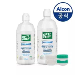 옵티프리 렌즈세척액 퓨어모이스트 420ml 1개 + 300ml 1개