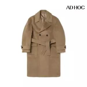 [애드호크]남성 아웃포켓 벨티드 캐시미어 오버핏 코트(HZAHC10)
