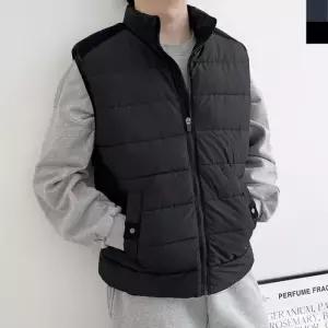 [179st]2L-OTT 007M 남자 베스트 하이넥 볼륨 패딩 조끼