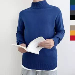 [179st]2L-OTT 1016 남자반목골지넥니트