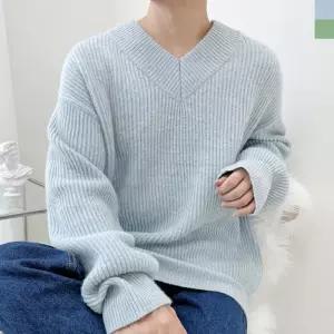 [179st]2L-OTT 1031 남자포근한하찌브이울니트