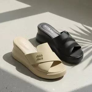 [잭앤질]잭앤질 미니멀 라이트 플랫폼 웨지 뮬(JB6165S)