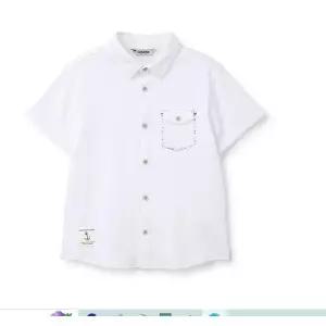 [레노마키즈]R2421B302남아 다이마루 화이트 셔츠_JJ