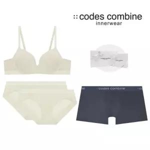 매장정품 CODES COMBINE 코데즈컴바인 커플속옷세트 [노와이어브라팬티2매드로즈] (CFWBRBP162LBEGY) 13191