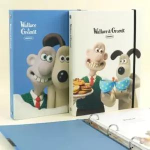 [문구/오피스] 고전 애니메이션 캐릭터 미니 바인더 노트 3공 코넬노트