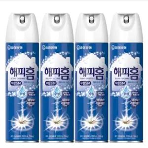 무향 모기 스프레이 에어로솔 홈케어 바퀴벌레 수성 모기 스프레이 살충제 가정용 실내 무취 방지 500ml 4