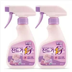 진드기 스프레이 천연 피톤치드 안심 진드기 퇴치제 침구 기피제 살충제 탈취 항균 세균 해충 살충 290ml 2