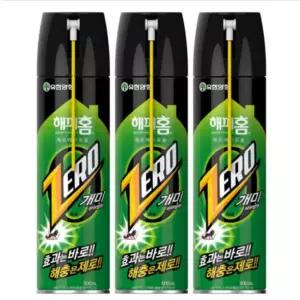 바퀴벌레 살충제 가정용 스프레이 방역 개미 살충제 연쇄 박멸 과립 트랩 미끼 500ml 3개