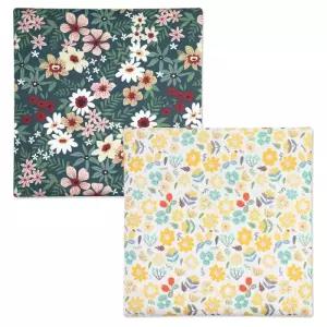 [미미캐츠]미미캐츠 순면커버 꽃사각 메모리폼 방석 사무실방석