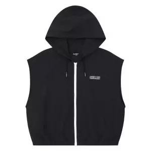 [에꼴리에][시흥모다]에꼴리에 주니어 쿨 와샤 크롭 투웨이 오픈 집업조끼 24B1151_SH