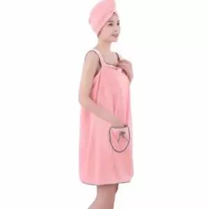 [SBD] 랩 여성샤워가운 헤어터번 헤어 골프샤워가운 수면가운 바스가운 샤워 터번 가운