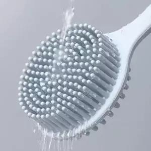 [SBD] 바디 손잡이형 샤워 목욕 타월 양면 실리콘 브러쉬