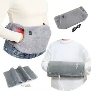 휴대용손난로 핫팩 전기 손 온열 패드 13단계 항온 USB 충전 허리 바디 워밍 열 매트 복부 손용