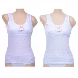 하트무늬 순면 주니어 초등브라런닝