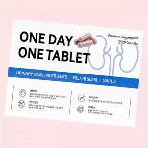 원데이원테블렛 강아지 고양이 영양제 유리너리 60캡슐 4607016