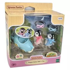 실바니안패밀리 펭귄 가족 유아 피규어 탈것 놀이 세트 조카 입학 생일 선물