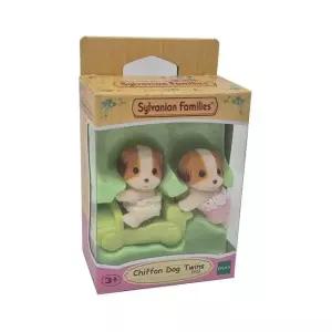 실바니안패밀리 시폰독 쌍둥이 아기 인형 동물 피겨 어린이날 생일 선물 장난감