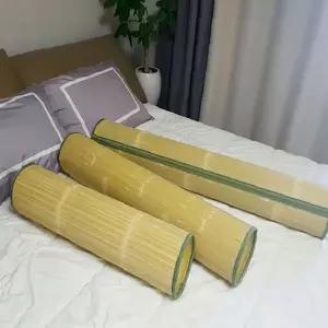 원형 대나무 수면베개 여름용 통풍 시원한 침구 가정용 침실용 천연소재 땀흡수