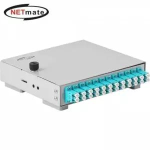 [셀러에이드]강원전자 넷메이트 12포트 미니 광분배함(OM3 LC 어댑터 포함)