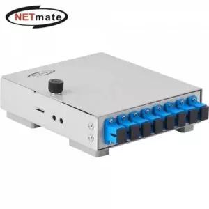 [셀러에이드]강원전자 넷메이트 8포트 미니 광분배함(SC 어댑터 포함) NM-FDWS08