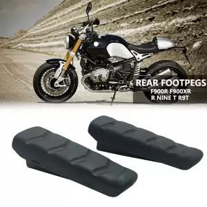 호환   F900XR F900R RNINET R NINE T R9T Urban Pure Scrambler 용 리어 풋레스트 풋 페그 플레이트 고무