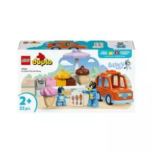 레고 듀플로 학습교재 수업교구 어린이 선물 힐러 가족의 자동차 타고 아이스크림 쇼핑