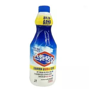 액체 섬유표백제 1L 흰색의류 세탁보조 얼룩분해 변색방지 세탁실용