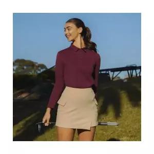 ANDAR 에어리핏 피치 스탠다드핏 카라 롱슬리브 109992