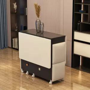 확장형 주방 개폐식 인테리어 원룸 식탁 공간활용