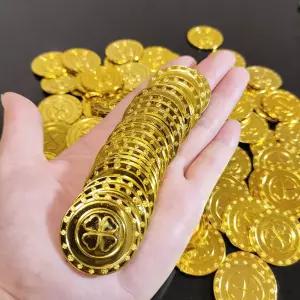 게임 돈 인테리어 코인100개 골드 플라스틱 동전