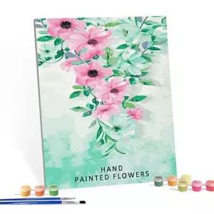 DIY 명화 그림그리기 세트 만개한 꽃 넝쿨 40x50