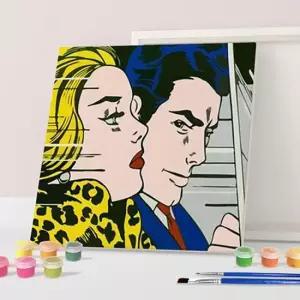 DIY 명화 그림그리기 세트 팝아트 드라이브 25x25