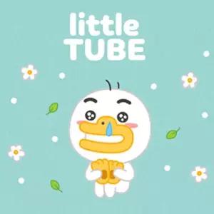 카카오 리틀프렌즈 리틀 튜브 그림그리기 캔버스 25x25cm