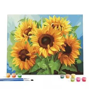 DIY 명화 그림그리기 세트 5개의 태양 40x50