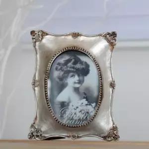 웨이버 앤틱사진액자 타원형) 소 4X6 클래식액자 사각액자 앤틱액자 엔틱틱액자