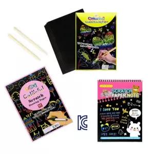 스크래치 페이퍼 스크래치 종이 스크래치북 무지개 스크래치페이퍼 스크래치종이